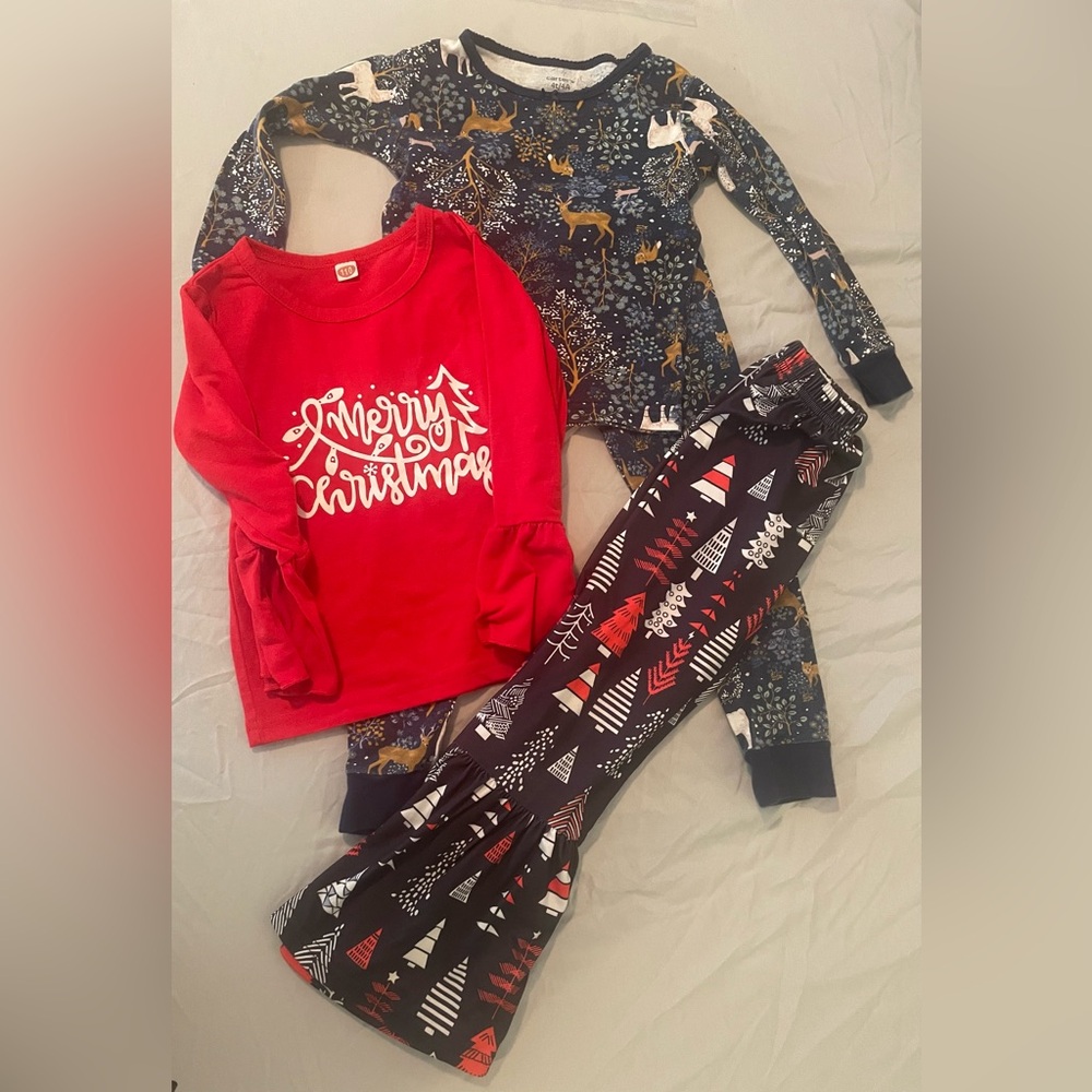Christmas. Carter and Temu girls bundle